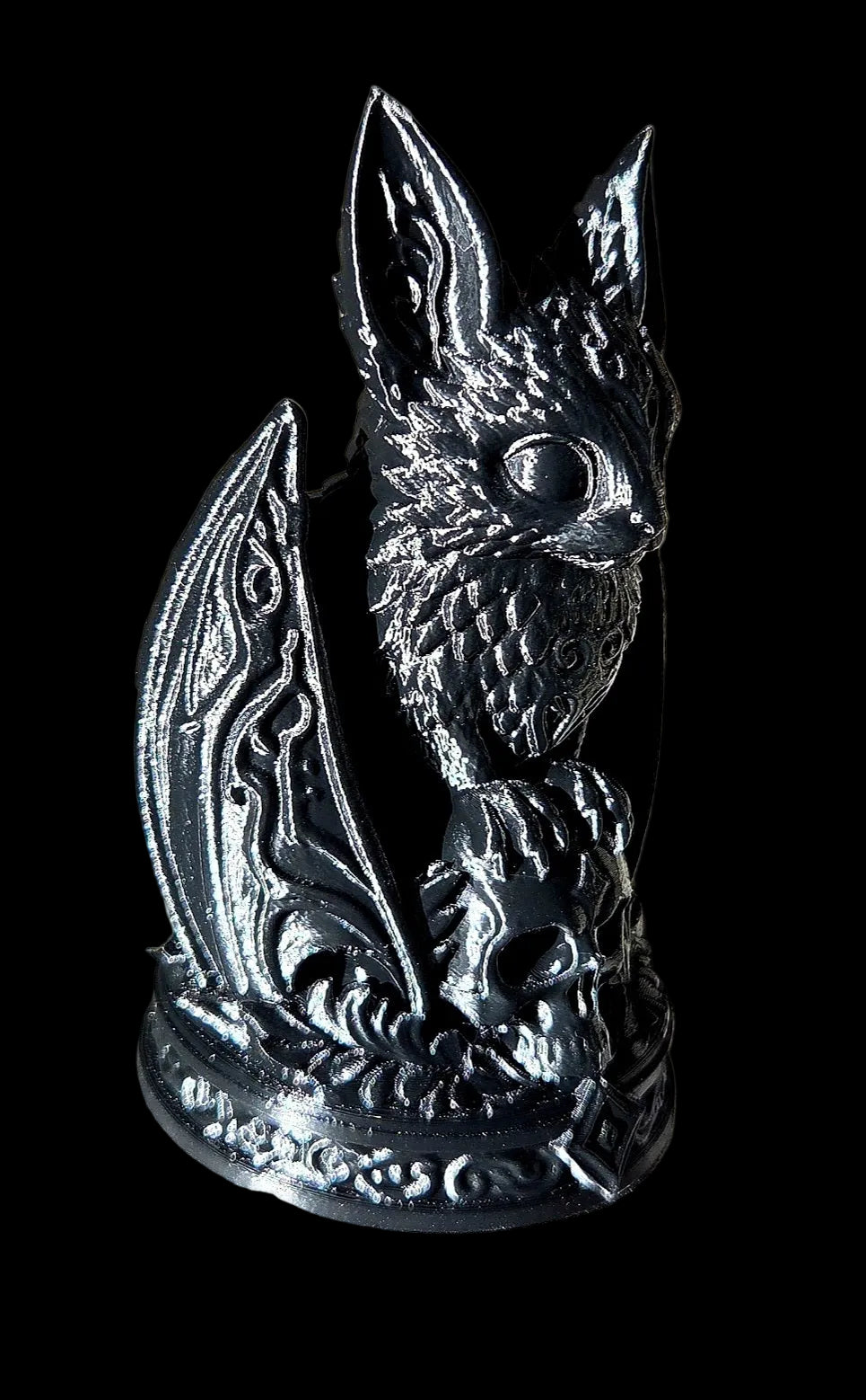 Bat statue