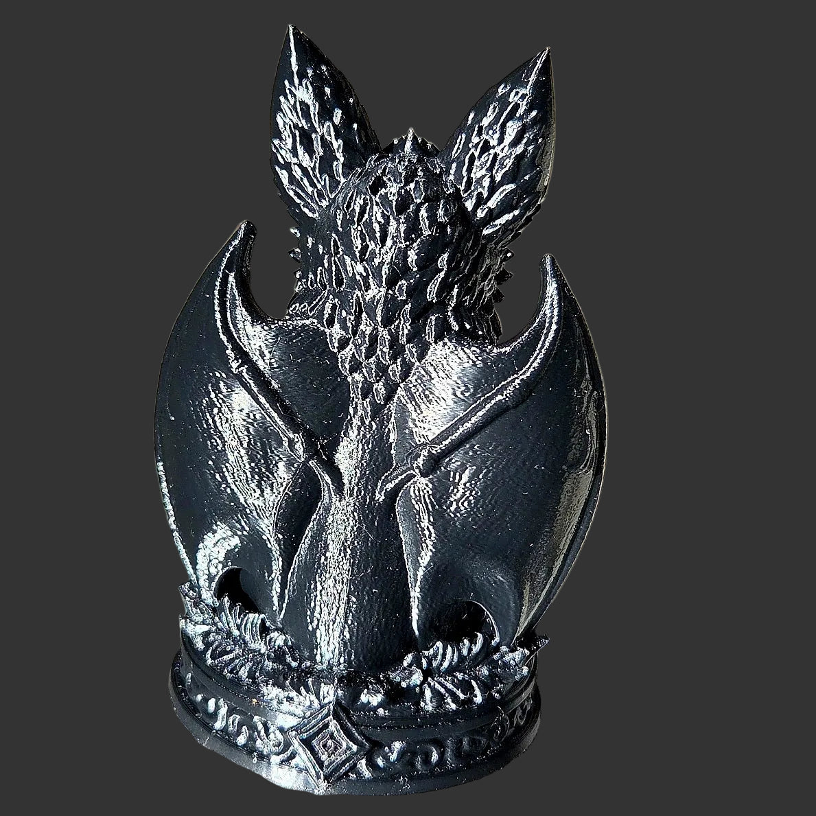 Bat statue