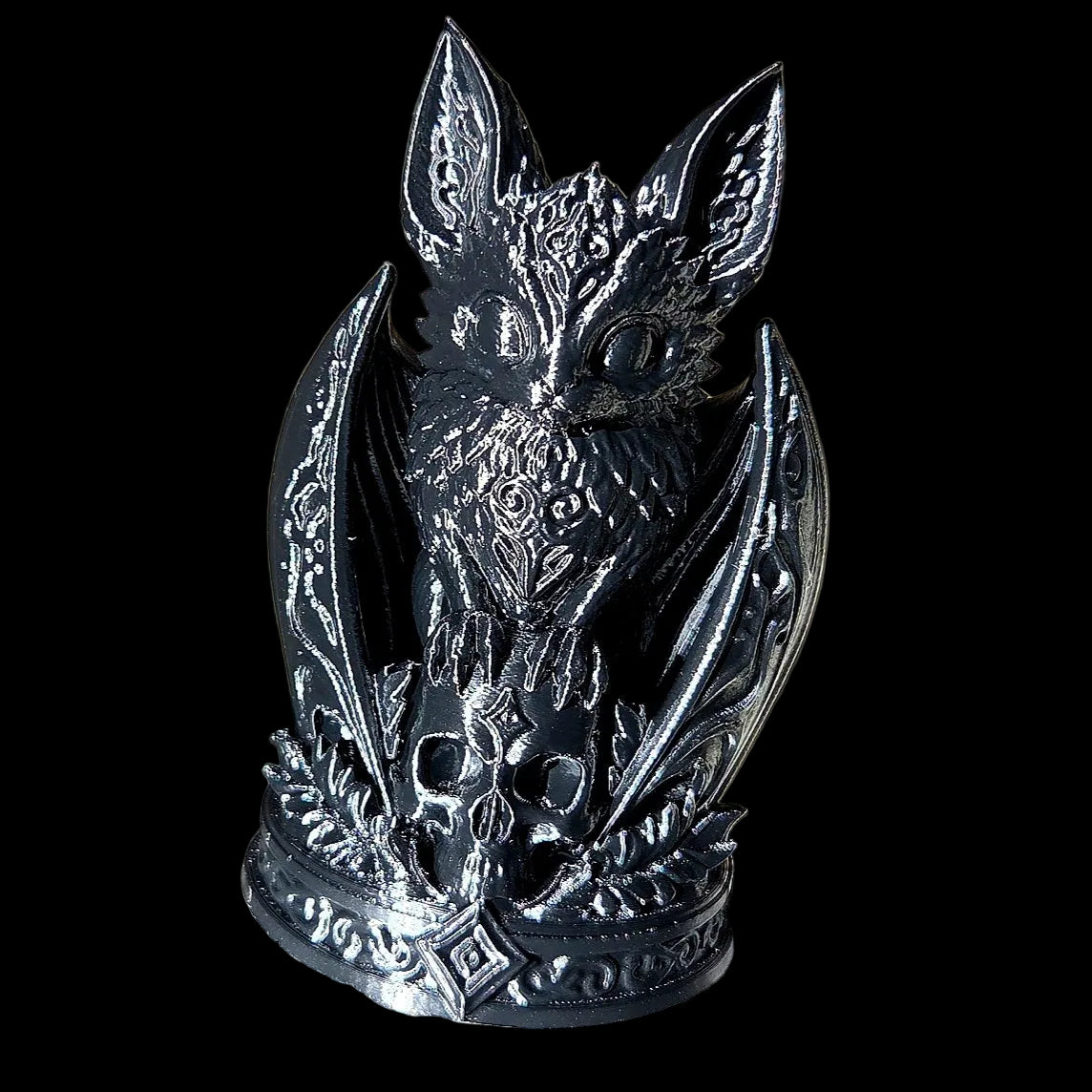 Bat statue
